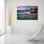 «Spring Af après At Annisquam Lighthouse» par Rick Berk, art mural en verre acrylique