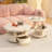Luxury Cream - Colored Coffee Table-788627418