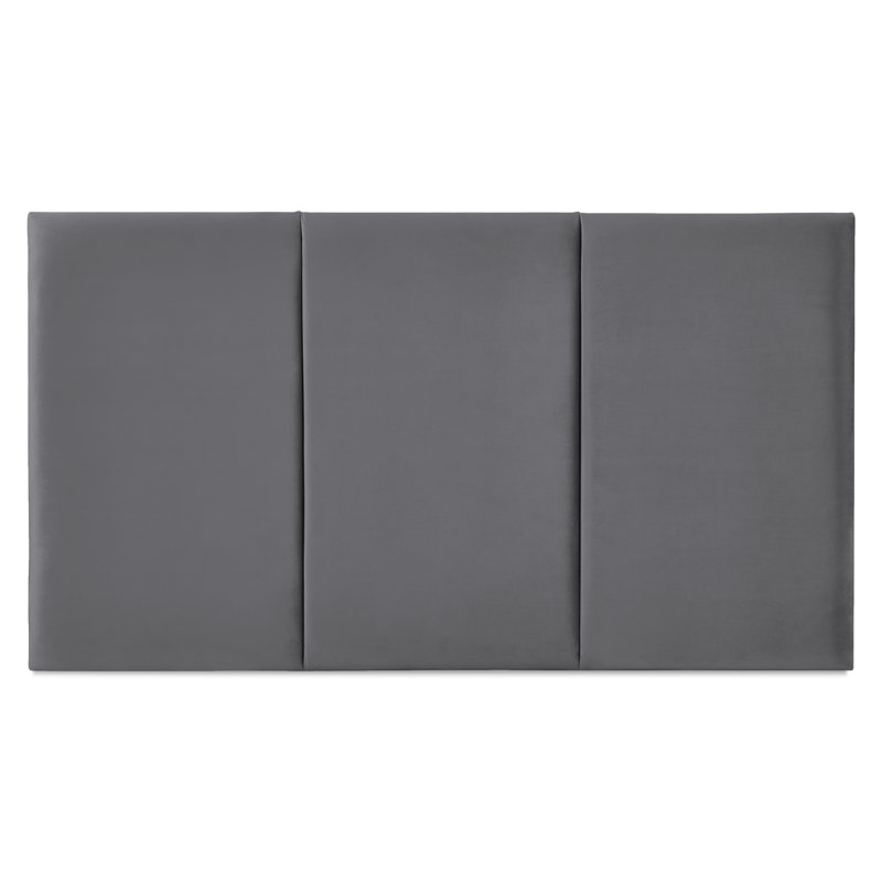 Franciene Upholstered Headboard, Steel Polyester, Small Double (4')
