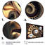 Adrius Golden Fractal Bliss II - reproduction sur toile-87373279-87373280