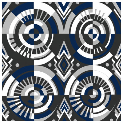 Geometric Circular Pattern Blankets