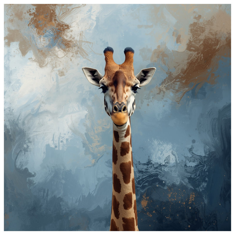 Rideau de douche Girafe, 70in W x 93in H