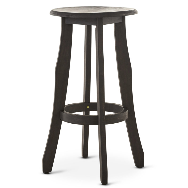 Élégant bois gris foncé - Chaises de détente pour l'extérieur Zone de confort de style rustique