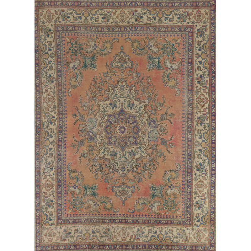 Tapis traditionnel en laine 9 x 12