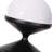 Hemispherical Acrylic Lampshade Floor Lamp