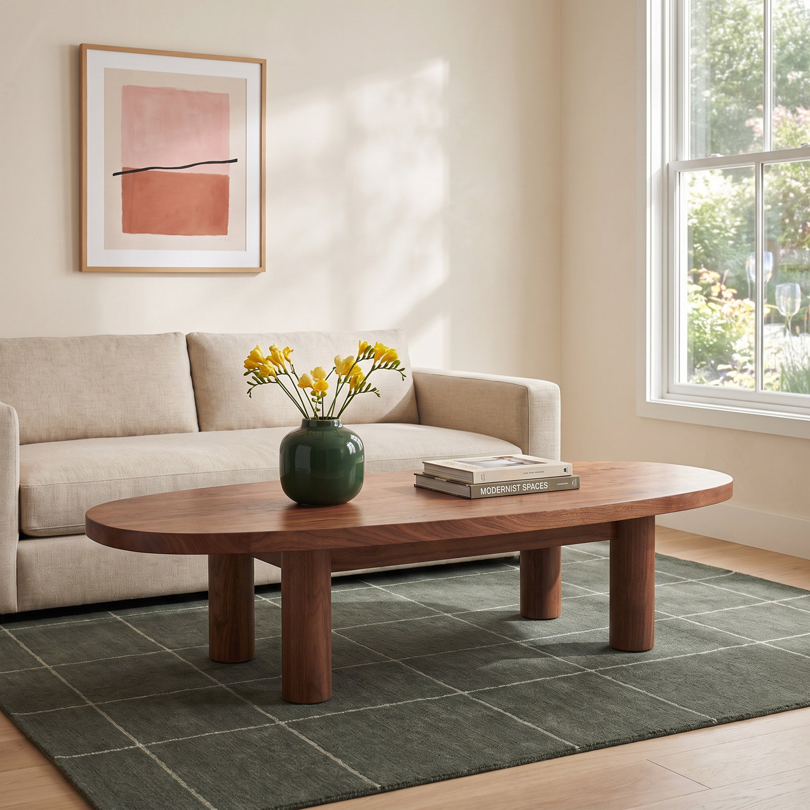 Good Times 60 " Coffee Table, Walnut