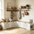 L-Shaped Storage Bench