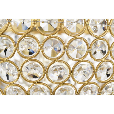 Crystal Semi Flush Mount