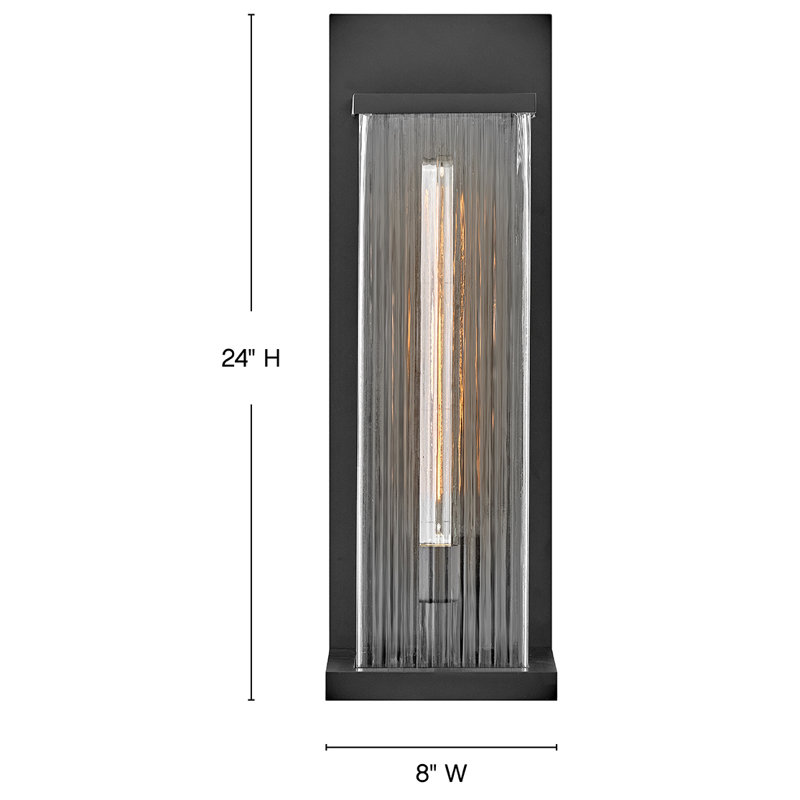 Fixation murale Hinkley Torrent, H 12,35 po x l 24 po x P 8 po