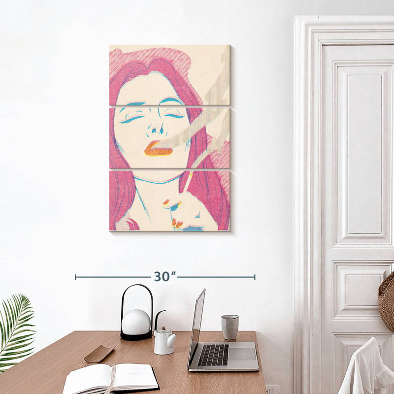 Leisha Smoke, 32" H x 20" W
