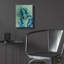 Bleu par Jeanette Vertentes - peinture sans cadre-1530681319