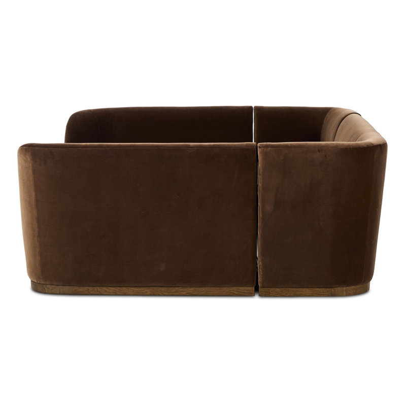 Dorset Banquette U Shape 130, 31.5" H x 102.5" W x 76" D