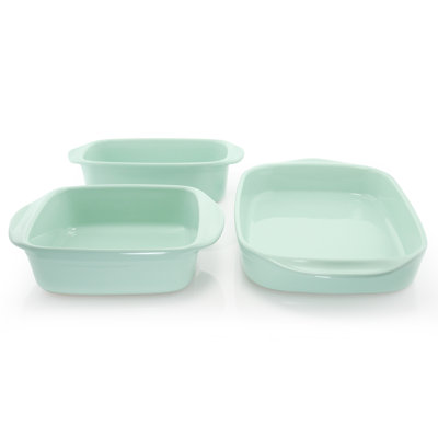 Chantal Stoneware 3 Piece Baker Bakeware Set