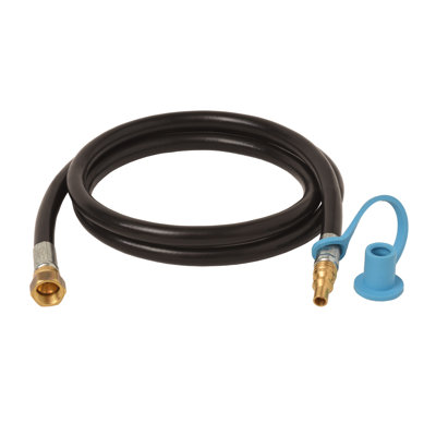 Flame King Quick Connect Hose for RV, Van, & Trailer 48" 3/8" ID Female SAE Gas Flare Fitting