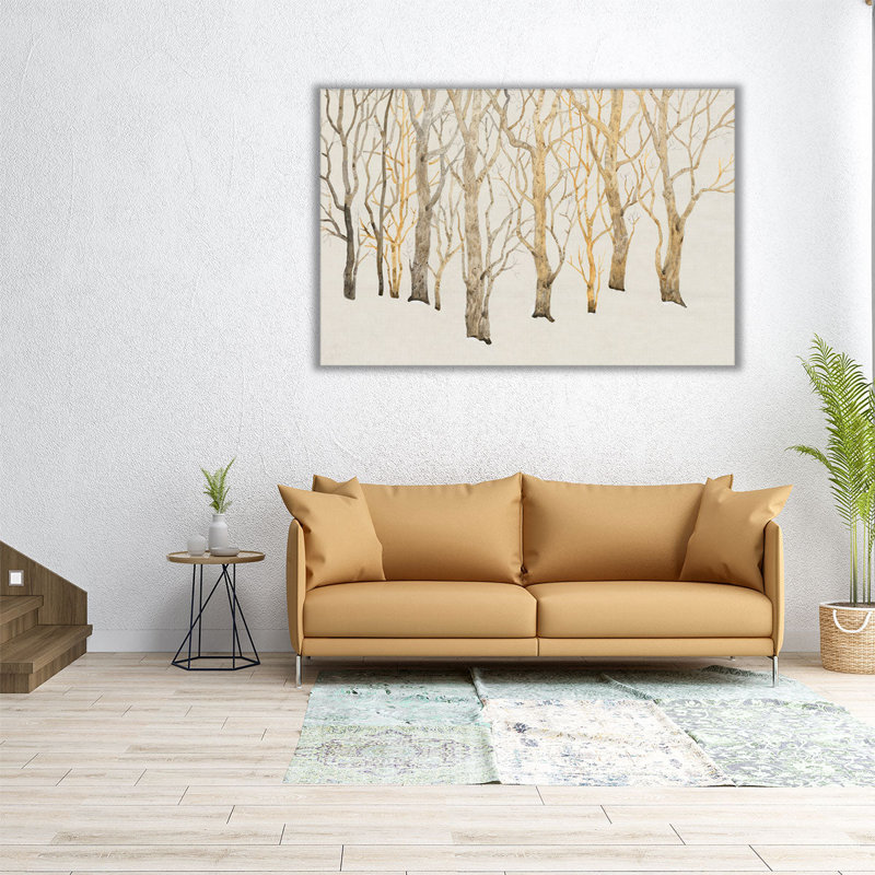 «Bare Trees I», reproduction d'art sur toile, H 16 po x l 24 po