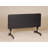 Kham Rectangle Height Adjustable Flip Top Training Table with Casters and Modesty Panel and Cable Management-1467927886-1467927920