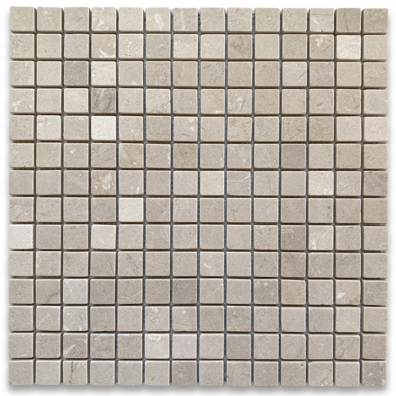 Carreau de mosaïque en marbre 12 po x 12 po