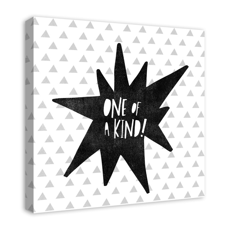 Art encadré "one of a kind" Mancia, H 24 po x l 24 po x P 1,25 po, Toile tendue