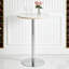 Ensemble de table ronde avec 2 tabourets pivotants-131365935