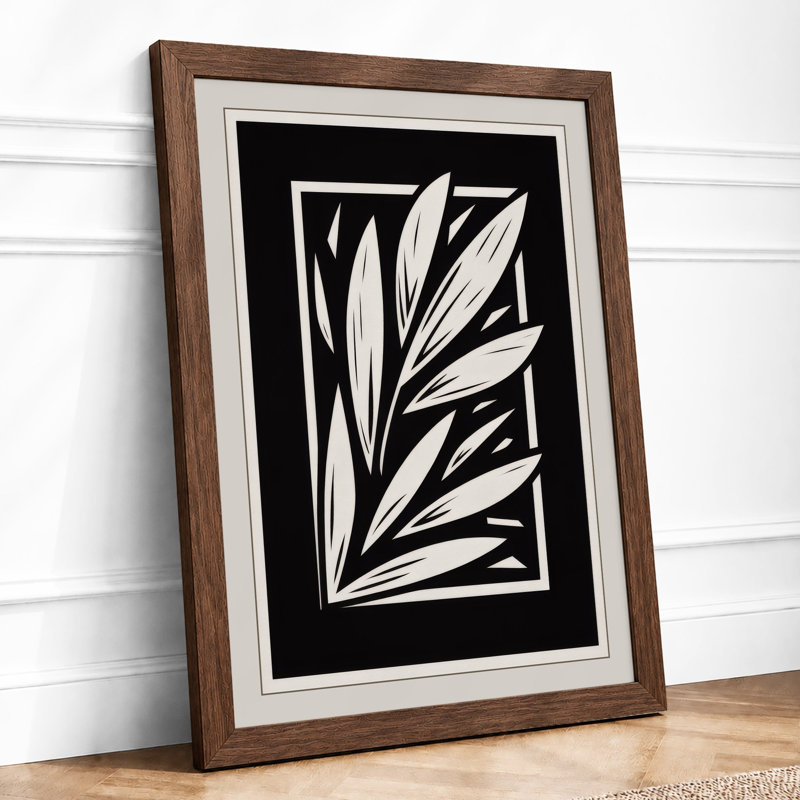 Leafwork In Bloom Botanical - Print, Walnut, A3 - 42.0 x 29.7 cm
