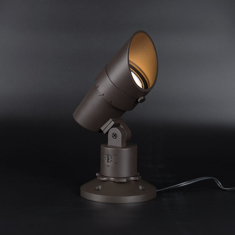 LED Spotlight, 2700K, Bronze on Aluminum