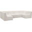 Canapé modulaire en velours Hildick-87385045