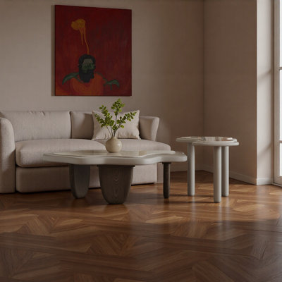 French Minimalist Style Coffee Table