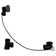 35" Cable Drive Bathtub Pop-Up Drain Trim with Rotary Overflow and Sch. 40 ABS Fittings