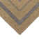 Mason-Jax Geometric Machine Woven Polypropylene Indoor / Outdoor Area Rug in Navy/Brown