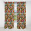 Motif botanique moderne I succulents - rideau à motif floral - 1 panneau-107555826