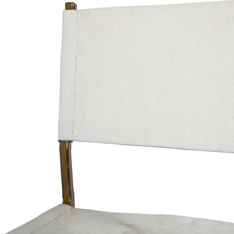 Landon Bar Stool - Gold, Counter Stool (23” Seat Height)