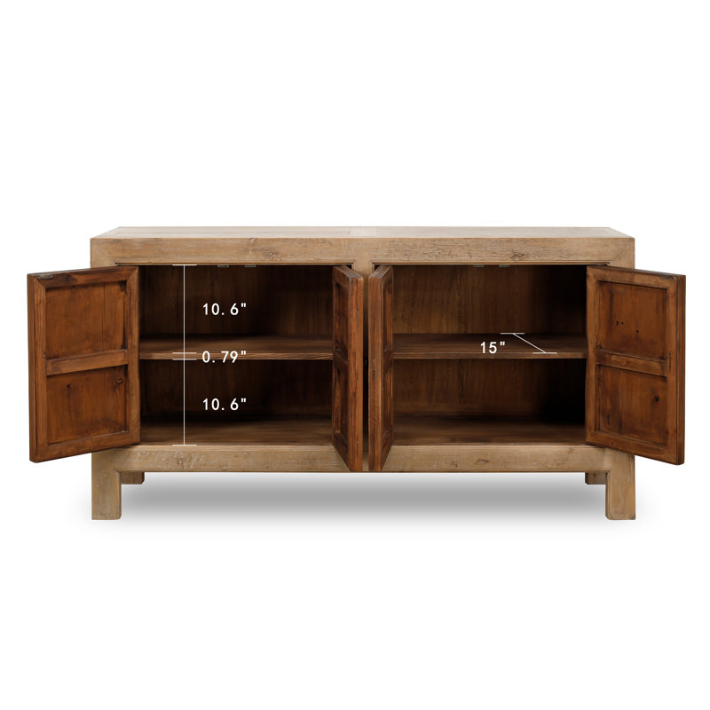 Darnika 67'' Solid Wood Sideboard