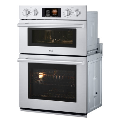 30-Inch Double Wall Oven With Steam-Combi