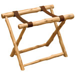 Folding Wood Luggage Rack