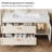 French style simple vanitie bathroom cabinet