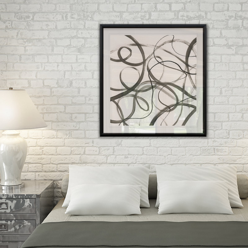 «Dancing in the Wind I» - reproduction de cadre photo, H 22,5 po x l 22,5 po x P 1,5 po