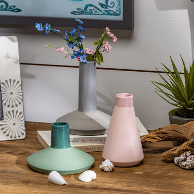 Ensemble de 3 vases en céramique assortis