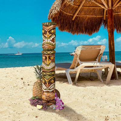 Statue Tiki Moai Haku Pani Aloha Hawaii