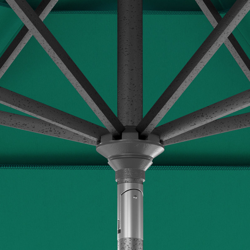 Parasol de marché 11 pi Fayean, Spectre Aztec Sunbrella® Plainweave