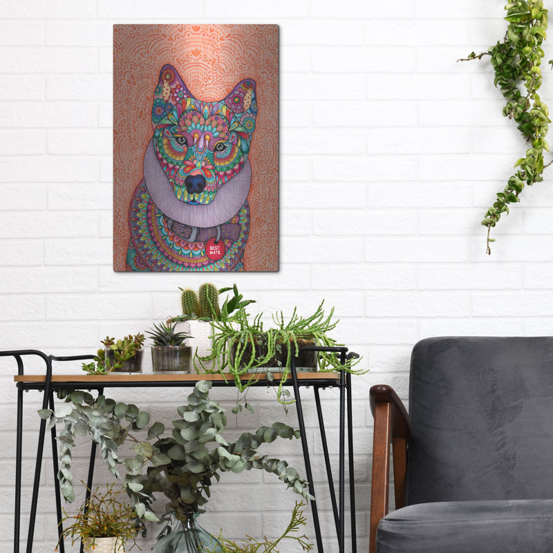 «My Favorite Husky» par Hello Angel, H 16 po x l 12 po