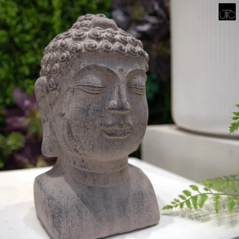 Thomasson Religious & Spiritual Bust, 12.5" H x 7" W x 6.5" D