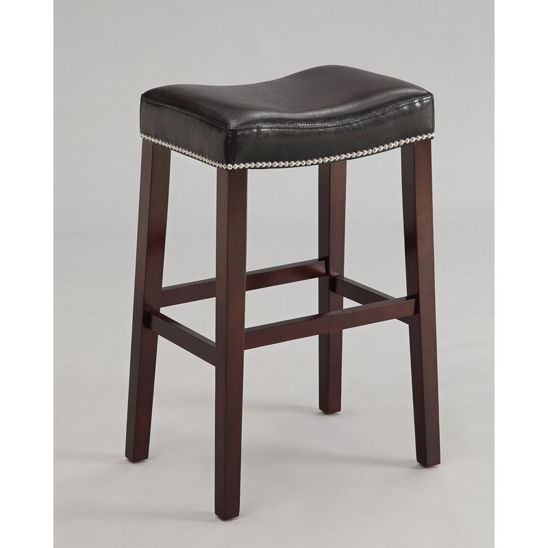 Tabouret de bar 30 po Evalina, Rouge, Tabouret de bar (siège d'une hauteur de 30 po)