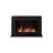 Black Solid Wood Freestanding Fireplace-1310633808-1310633811