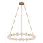 Marni Aluminum/Steel LED Chandelier-220639881-220639886