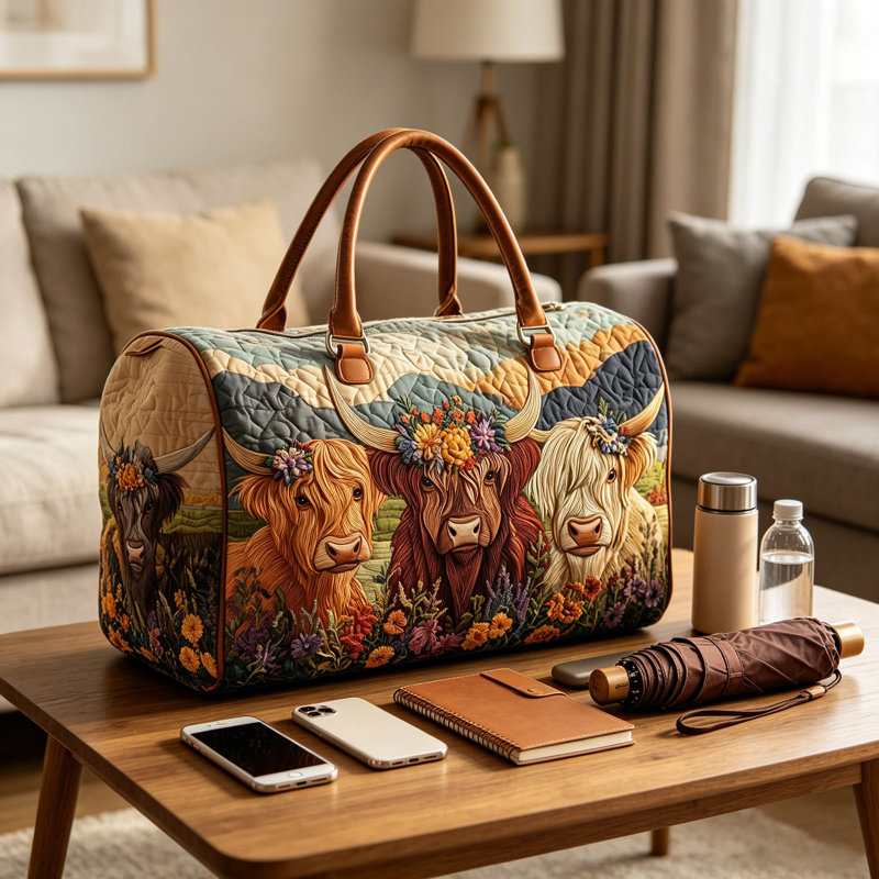Sac à dos à dos de vache, A