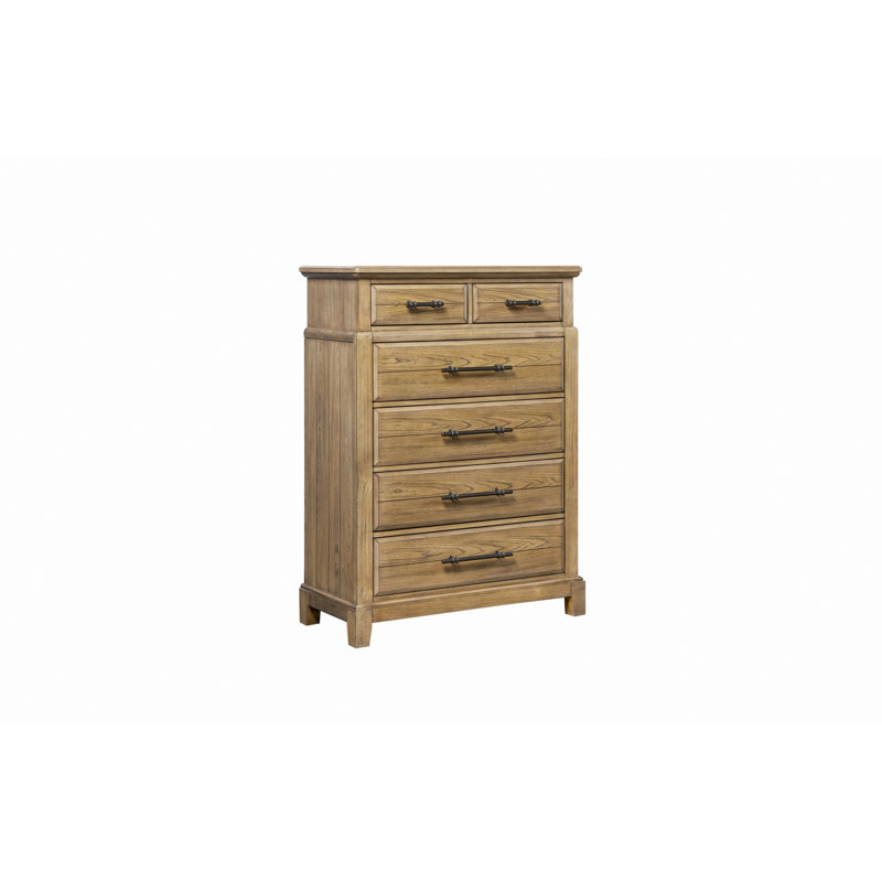 Commode à 6 tiroirs, commode avec cadre en bois, commode pour l'espace de vie