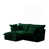 Velours côtelé vert