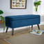Ahkeem Velvet Upholstered Storage Bench-181688696
