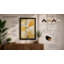 Golden Pinwheel Geometric - Framed Print-75103836-75103832