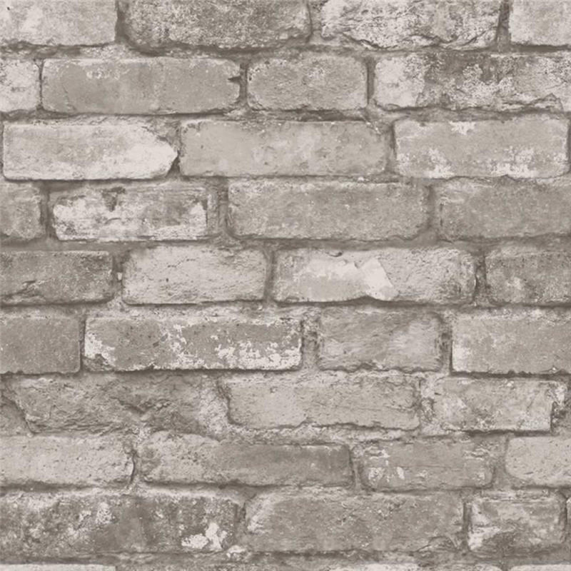 Brewster 10m x 53cm Matte Wallpaper Roll, Grey